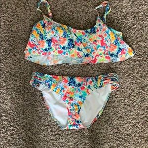 Floral bikini set. Size L